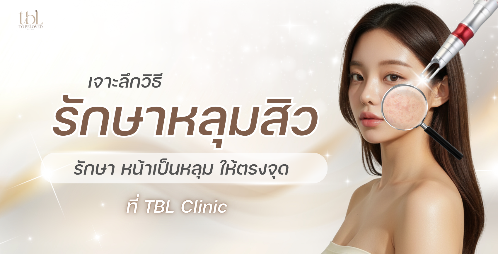 รักษาหลุมสิว