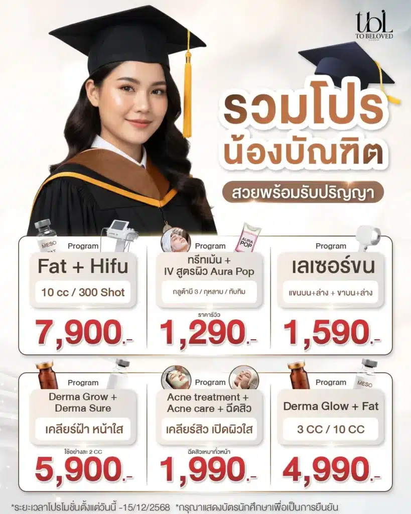 โปรโมชั่น TBL Clinic